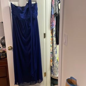 Blue formal dress